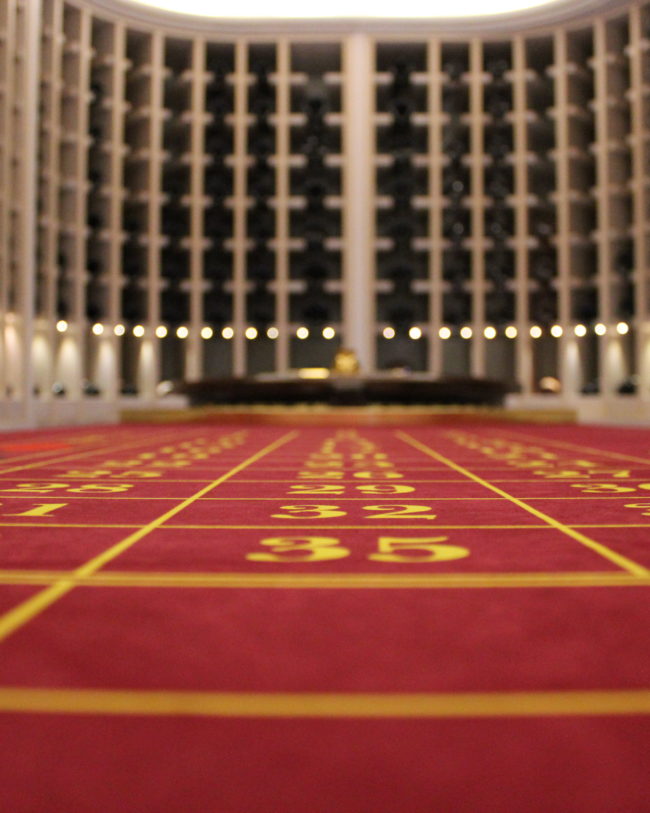 Hochwertige Inneneinrichtung Weinkeller