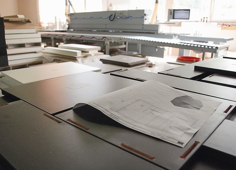 Hochwertige Inneneinrichtung Werkstatt